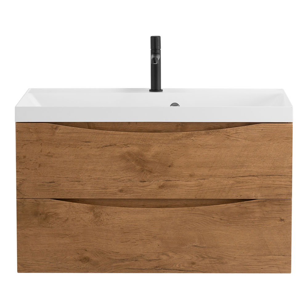 Тумба подвесная под раковину BelBagno MARINO-800-2C-SO-RN-P