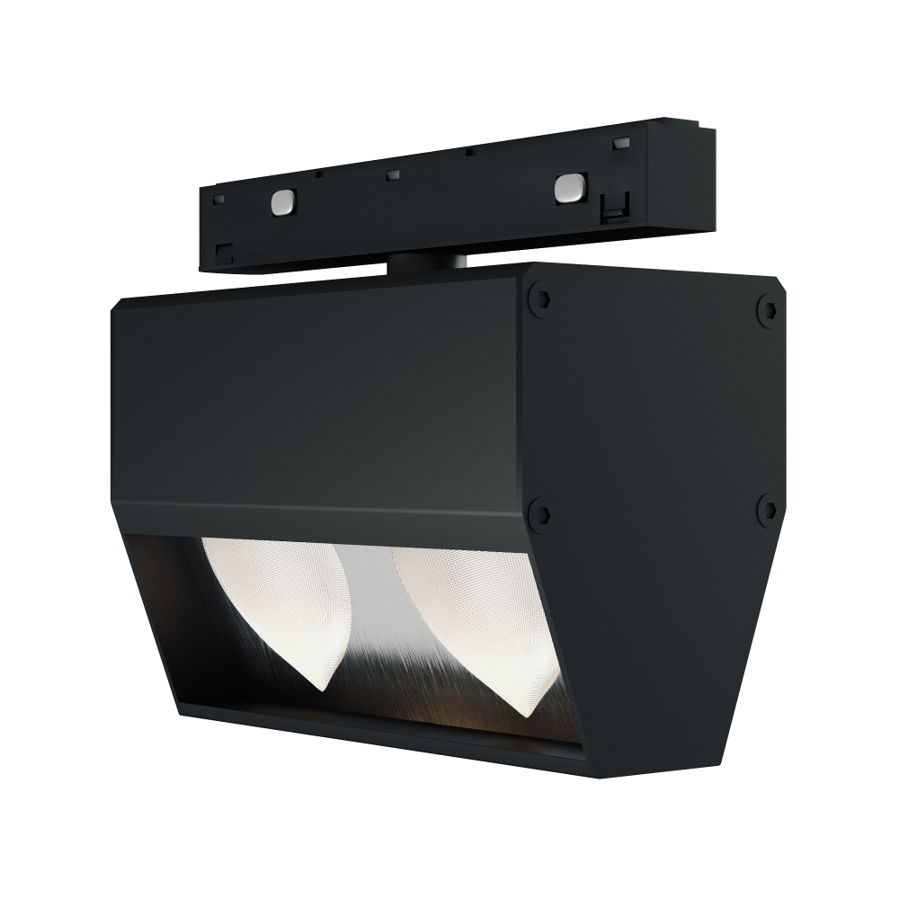 ST1804.446.15 Трековый светильник черный LED 1*15W 4000K 1400Lm Ra>90  IP20 L125xH85хW60 48V SKYLINE 48+