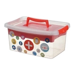 Контейнер АПТЕЧКА 4л Красный 0,29,19х0,131м