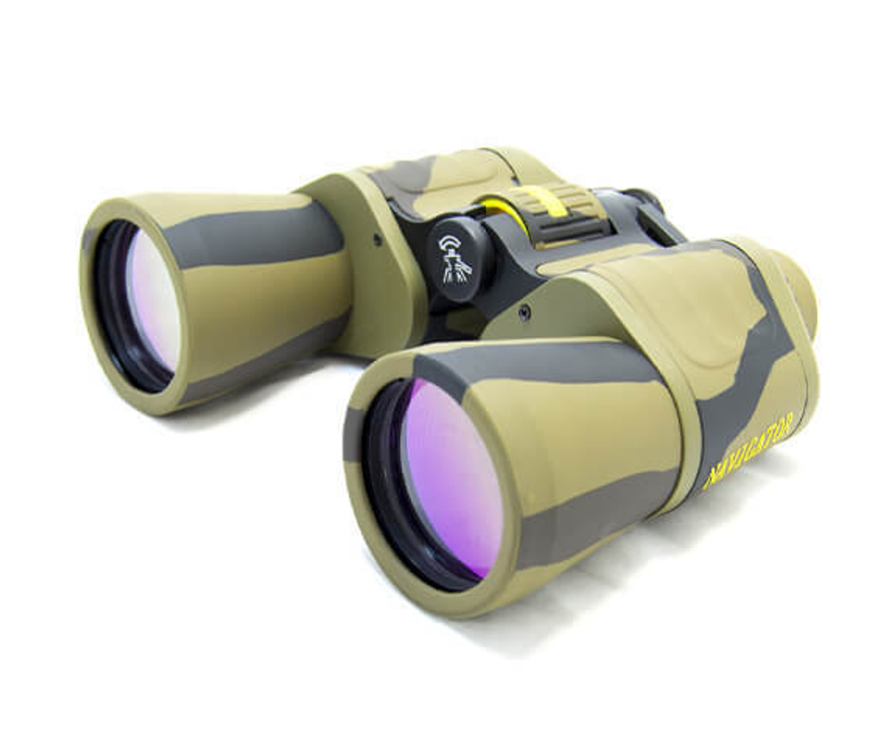 Бинокль Navigator 10x50 Profi с сеткой, камуфляжный