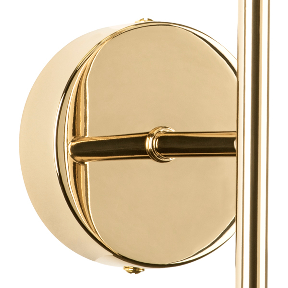 758612 Бра DIAFANO 1х40W G9 ЗОЛОТО/БЕЛЫЙ