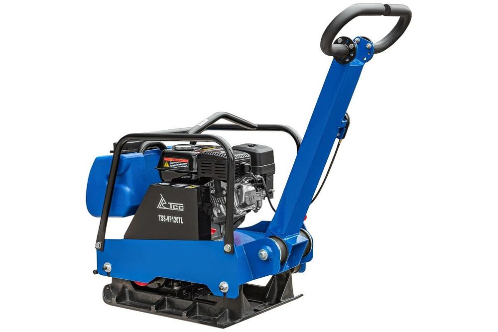 Виброплита бензиновая TSS-VP120TL - [110 кг / 20 кН / Loncin G200F] версия PROF