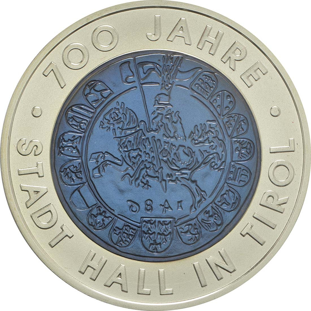 АВСТРИЯ, 2003, 25 ЕВРО [БИМЕТАЛЛ: СЕРЕБРО + НИОБИЙ]