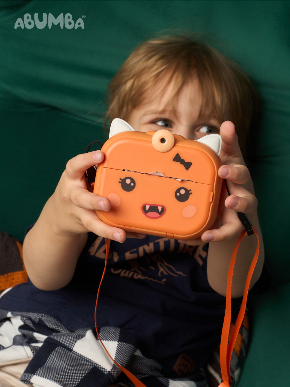 Фотоаппарат детский мгновенной печати Abumba Лисёнок