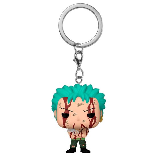 Брелок Funko Pocket POP! One Piece Roronoa Zoro Nothing Happened (Exc) 76880 / Фигурка-брелок Фанко ПОП! по мотивам вселенной "Ван Пис", Ророноа Зоро