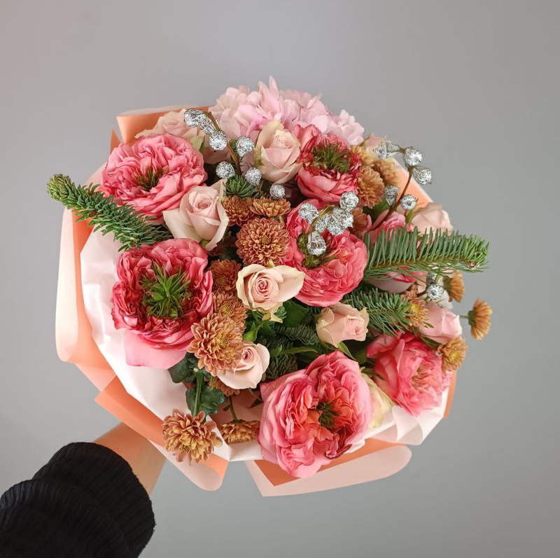 Букет "Сезон мандаринов" Букет "Сезон мандаринов"