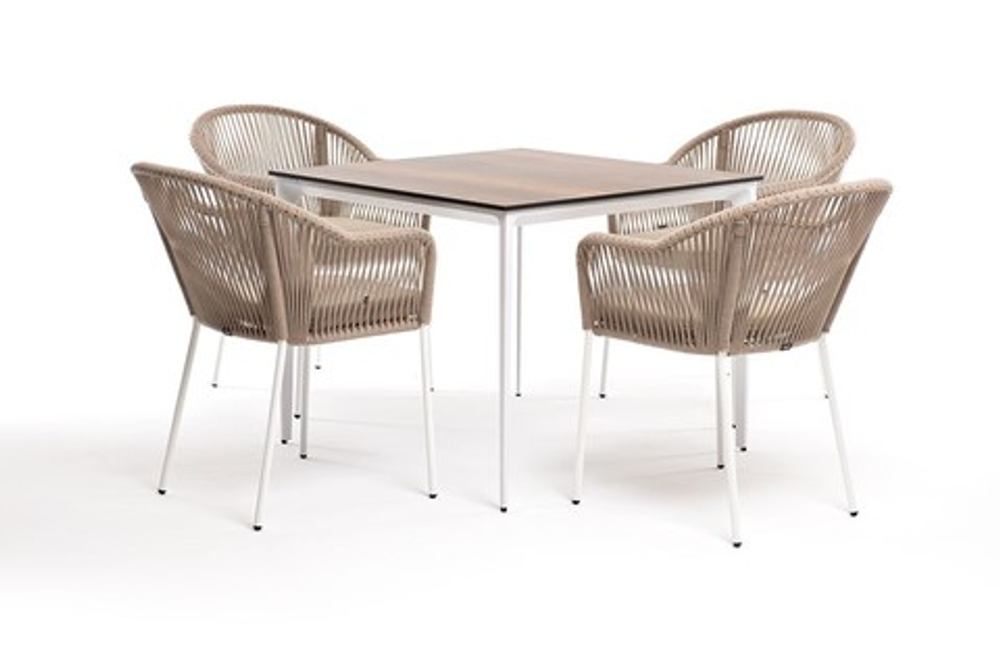 Набор садовой мебели Малага (MAL-CL4T1-5-SET beige)