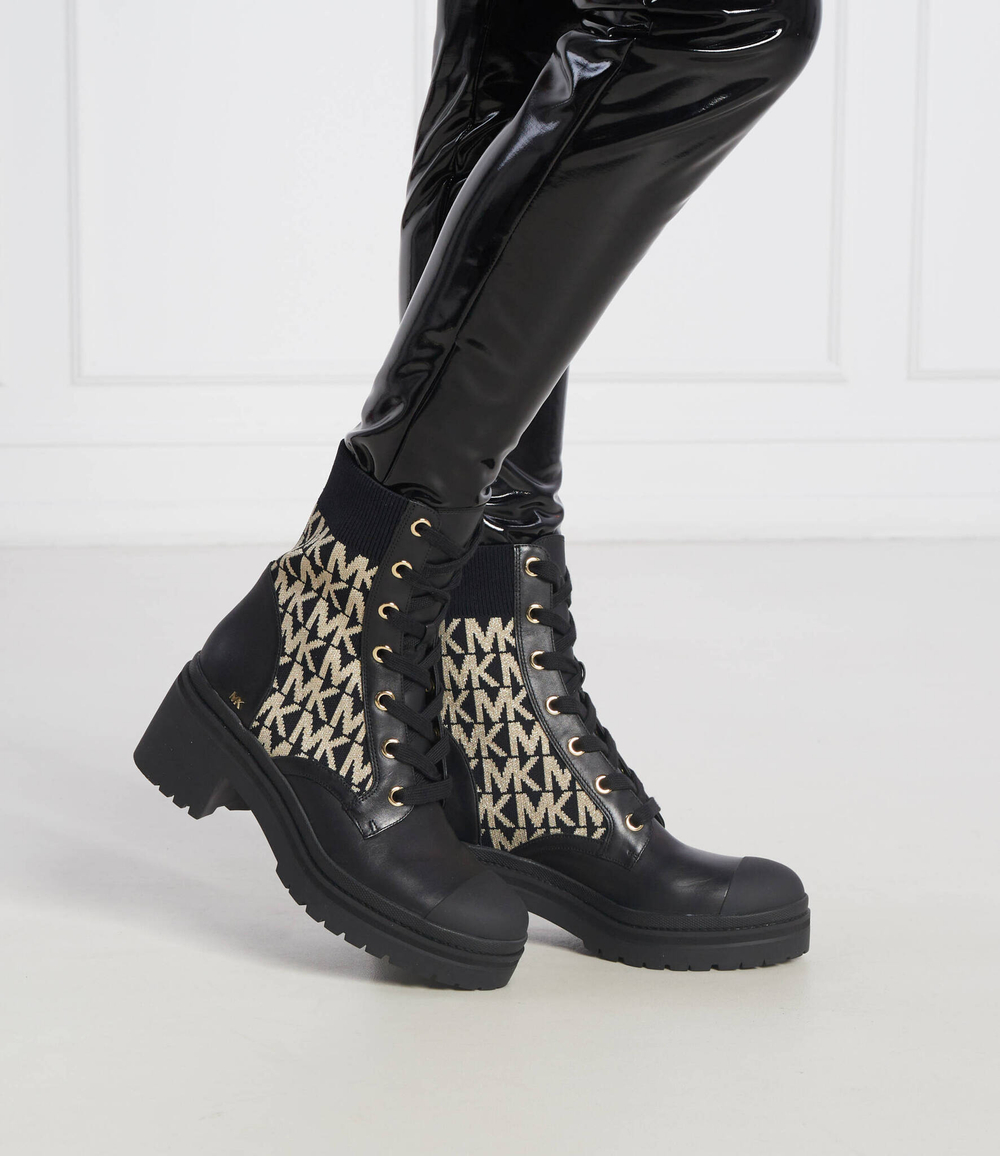 Кожаные ботильоны brea Michael Kors - черный(40F2BRME5Y)