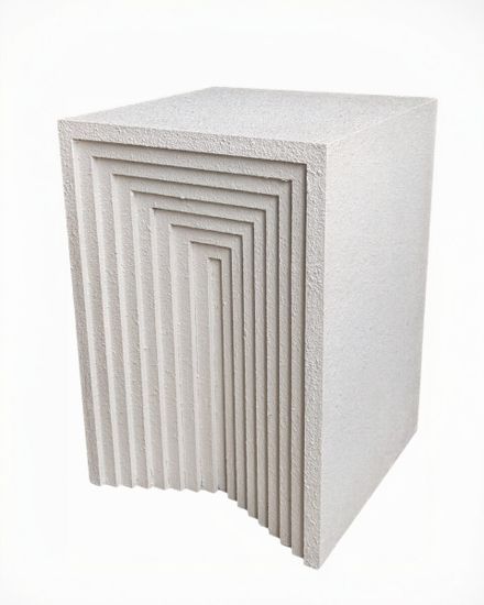 Бежевый приставной столик “Кносс”