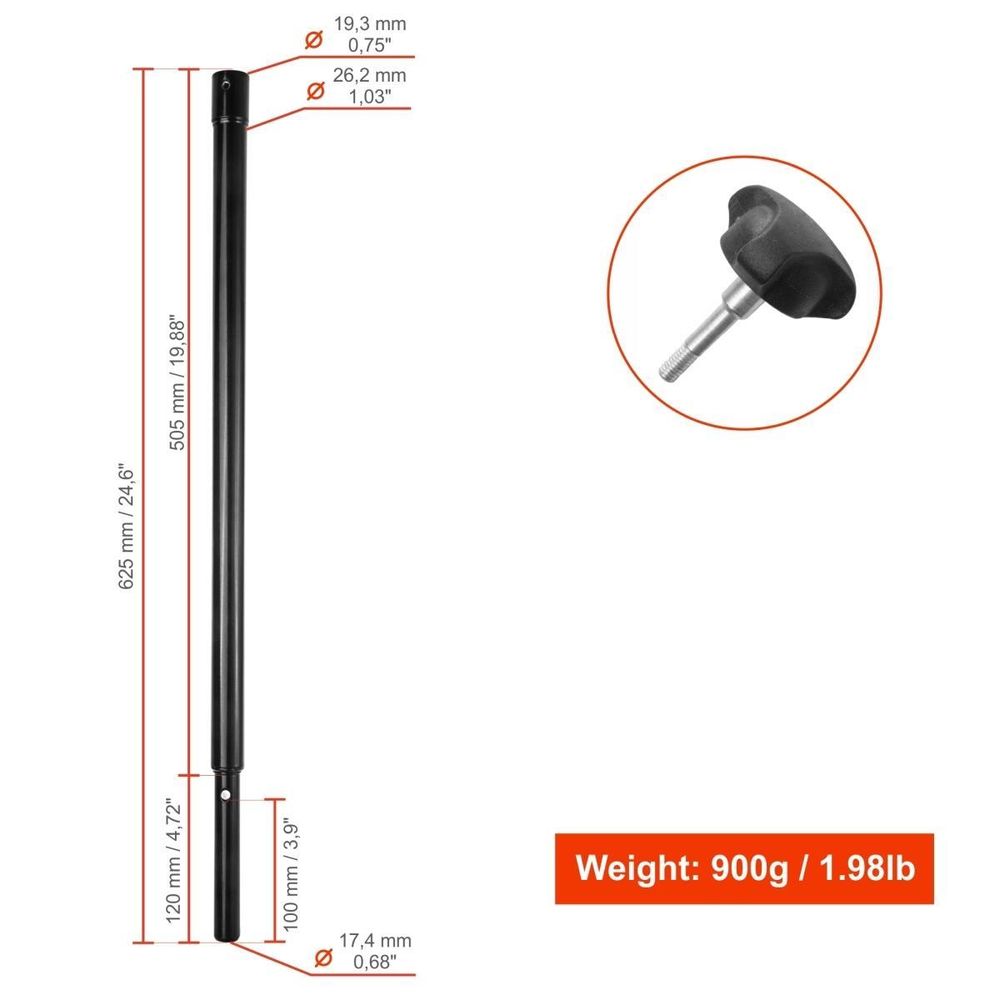 Удлинитель ледобура Торнадо-М УДТ-500 Тонар