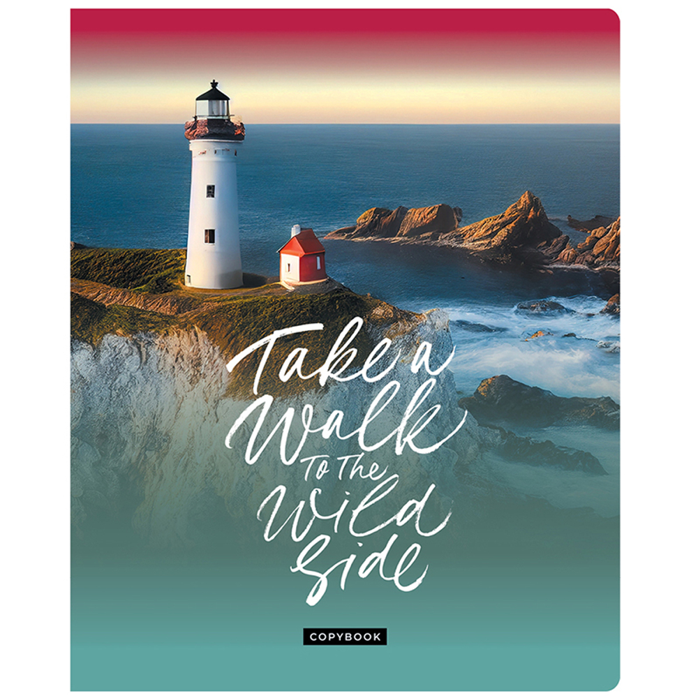 Тетрадь общая BG "Жажда странствий", А5, 48 листов в клетку, на скрепке