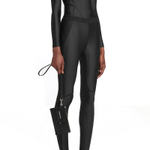 Balenciaga Calfskin Card Holder Women"s Black