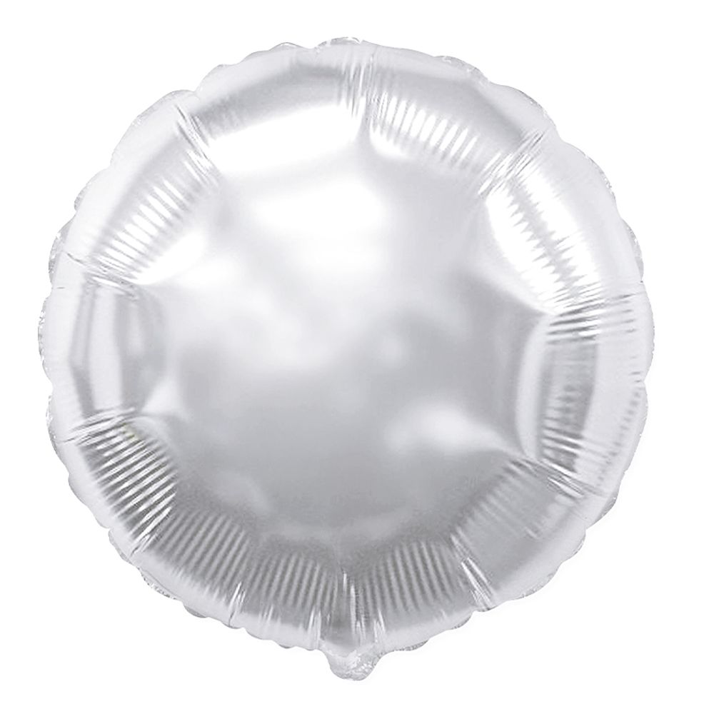 FM (32&#39;&#39;/81 см) Круг, Серебро / Rnd Silver / 1 шт