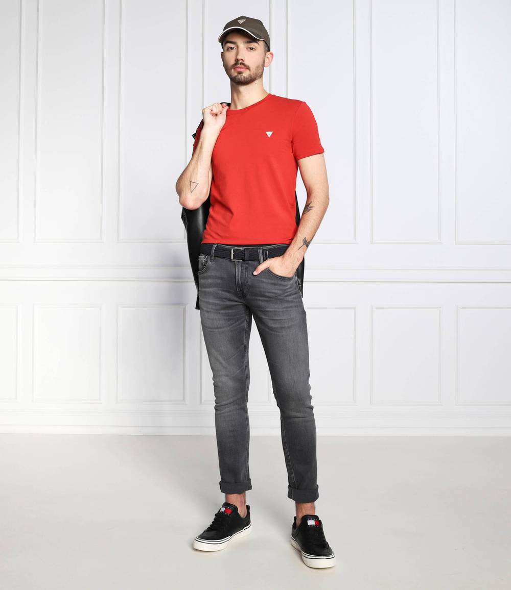 джинсы miami GUESS - серый(M2YAN1 D4Q52)