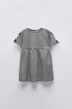 ZARA ЖАККАРДОВОЕ ПЛАТЬЕ, ЧЕРНЫЙ