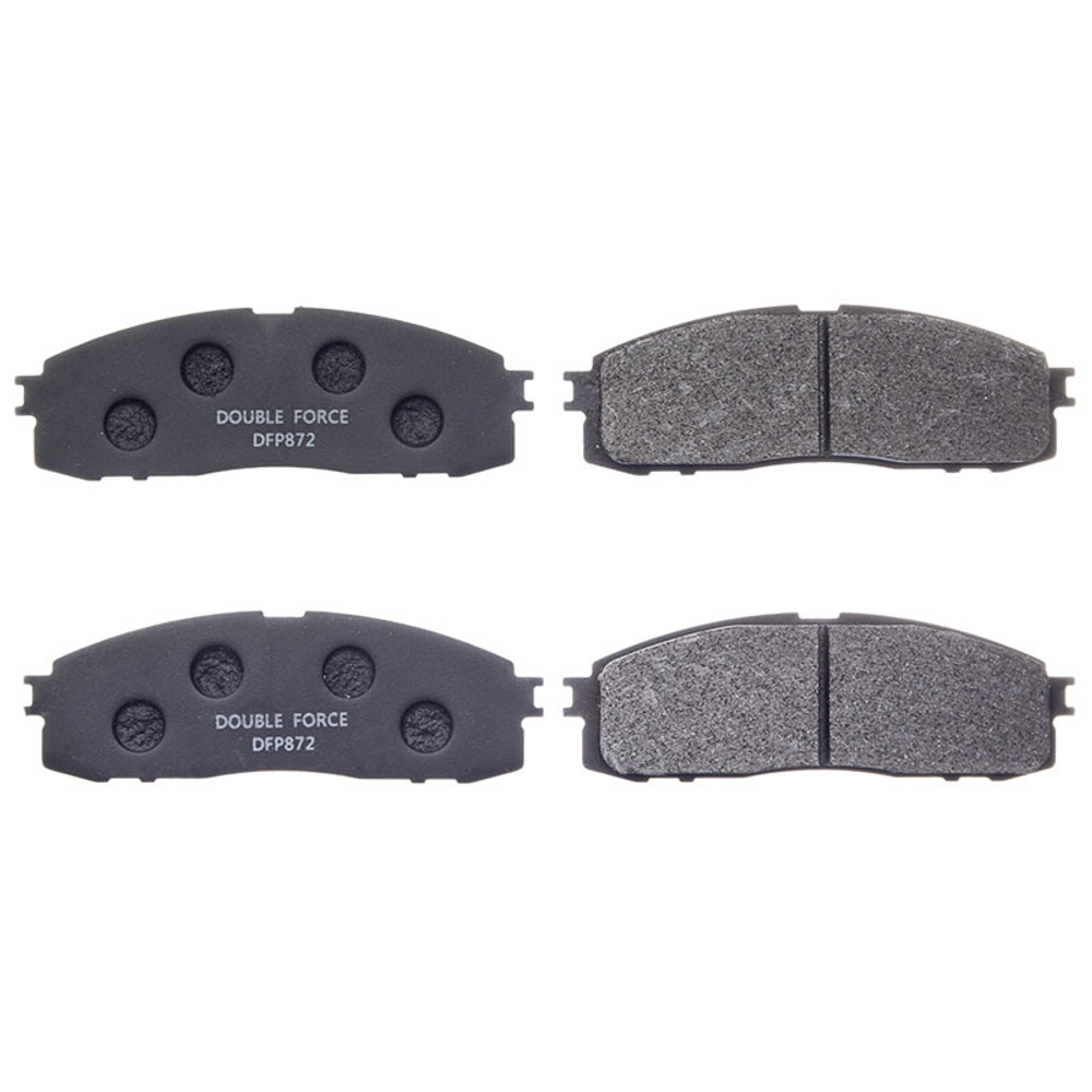 Колодки тормозные дисковые Double Force DFP872
