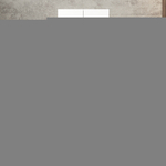 Шкаф Агератум МДФ двухсекционный с антресолью в белой эмали - Белый Фасадный 0101  90*50*240