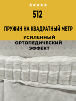 Пружинный блок независимый для дивана и матраса / армированный / 512 пружин на кв. метр / 1890*800*100 мм