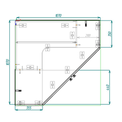 Шкаф угловой Софт ШКУ-01