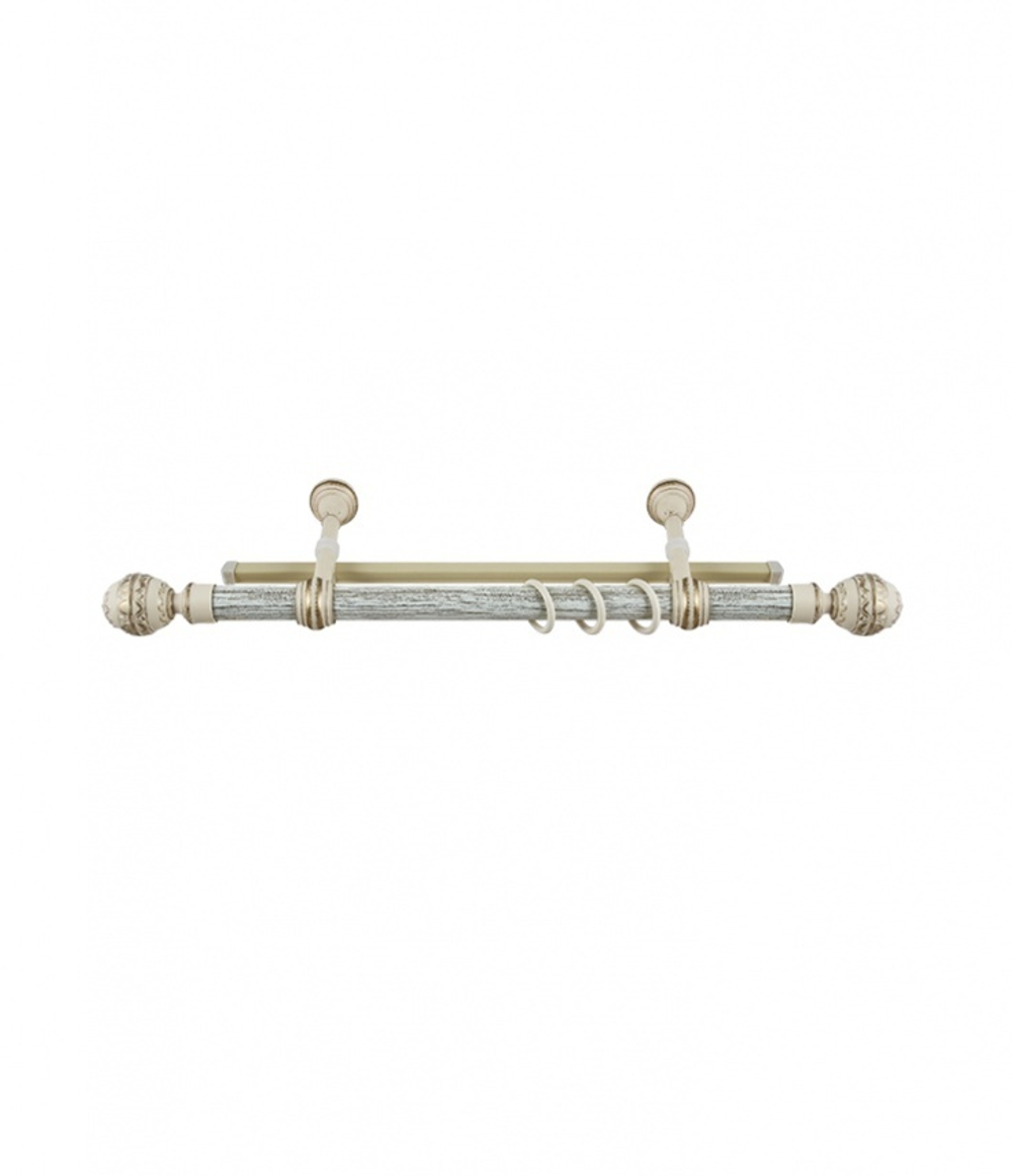 Карниз круглый Legrand Валанс 2-х  рядный 1600 мм