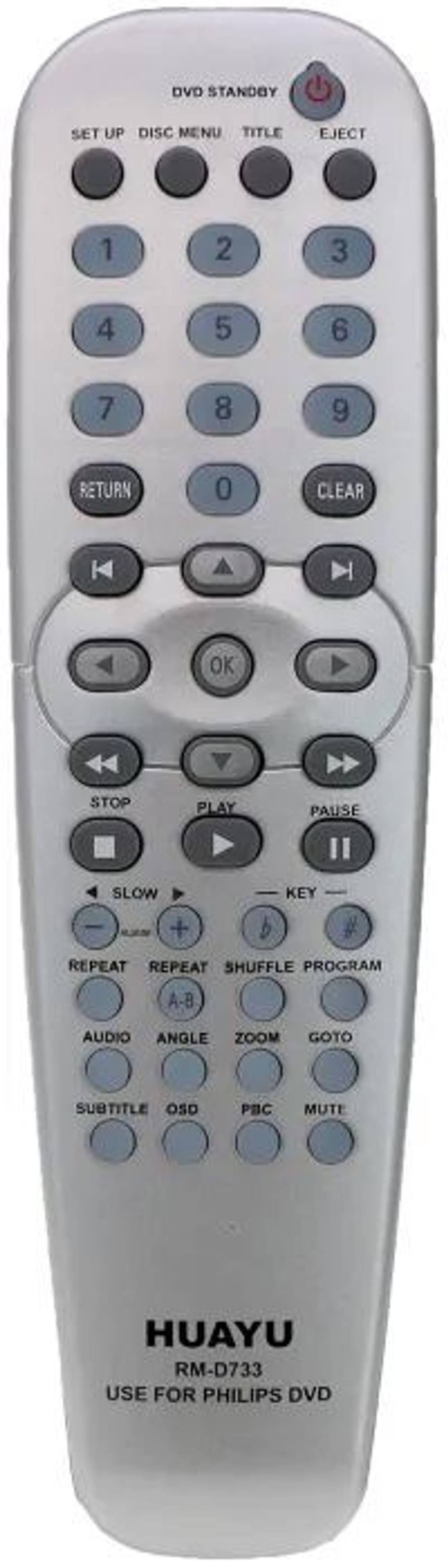 Пульт управления для PHILIPS RM-D733 universal DVD