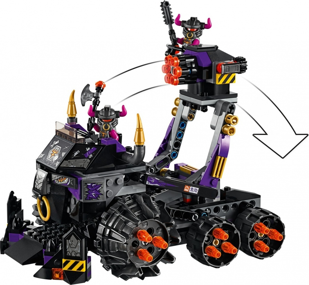 LEGO Monkie Kid: Танк Железного Быка 80007 — Iron Bull Tank — Лего Манки Кид