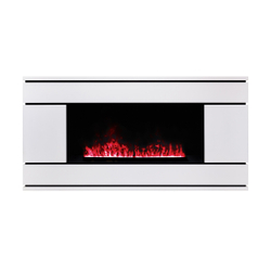 Каминокомплект VEGA/ВЕГА Белый матовый с очагом Электроочаг CASSETTE/КАССЕТА LED 1000 АВТО