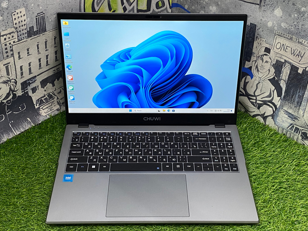 Ноутбук Chuwi 15.6' Intel N100/8GB/256GB/ GemiBook plus[1746273]/Windows 11