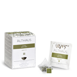 Чай зеленый Althaus Lung Bai Cha Pyra Pack в пирамидках, 15шт