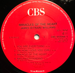 James (D-Train) Williams - Miracles Of The Heart (Англия 1986г.)