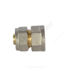 Муфта МП латунь никель обжим Дн 20х1/2" ВР ГОСТ 32415-2013 7002 Aquasfera 7002-03