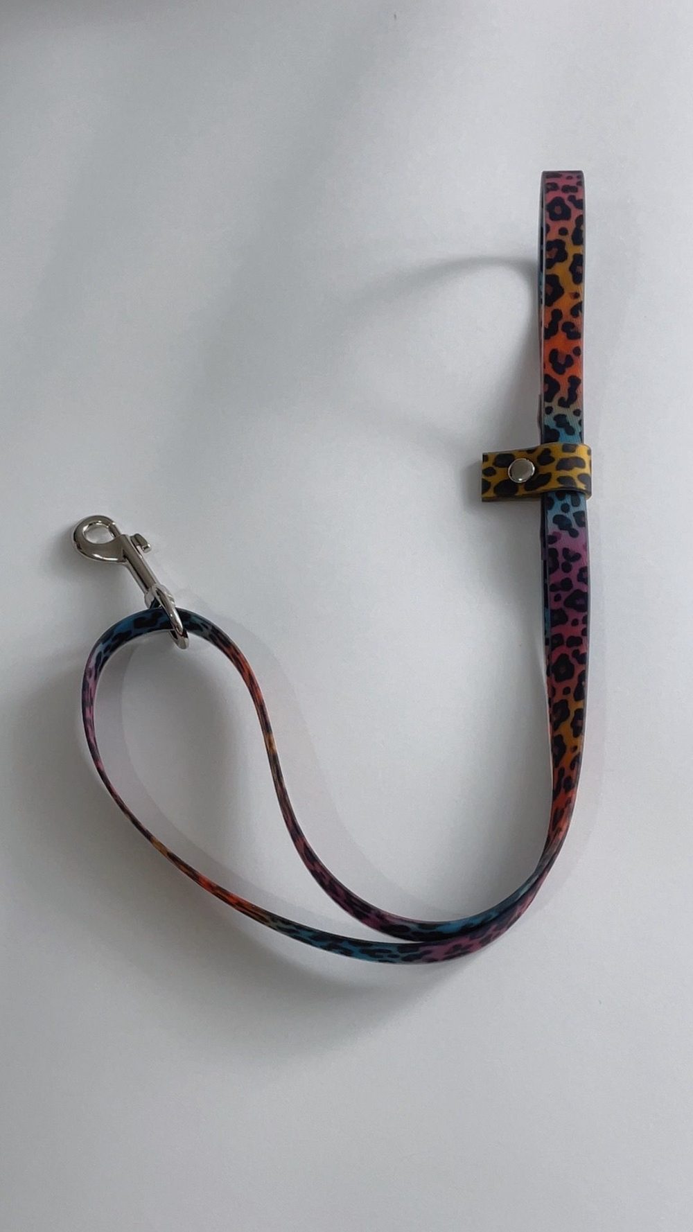 Ринговка груминга из биотана , ширина 15 мм, длина 50 см., зебра