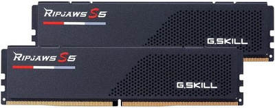 Оперативная память G.Skill Ripjaws S5 32GB (2x16GB) DDR5-6000 DIMM Black (F5-6000J3636F16GX2-RS5K)