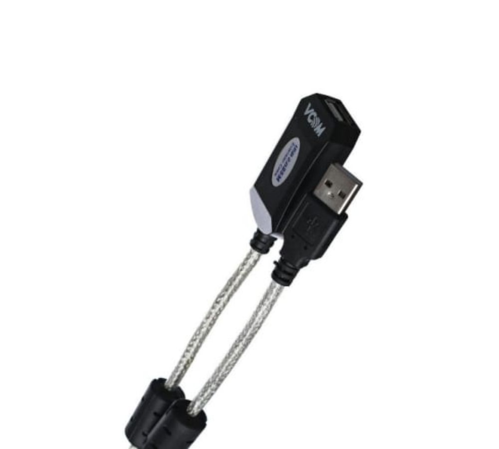 Кабель интерфейсный USB 2.0 VCOM VUS7049-25M