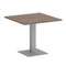 Onix Direct Стол квадратный O.SPRG-2 Дуб Аризона/Металл Серый 900*900*750