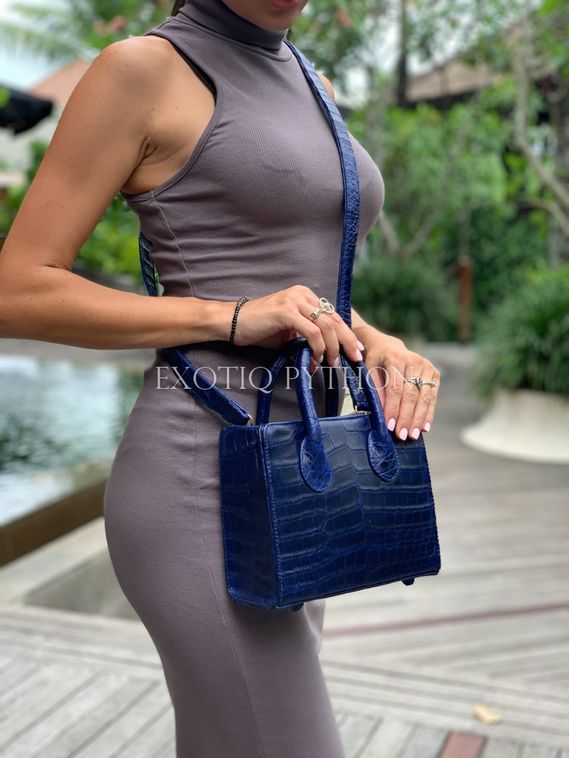 Сумочка из кожи крокодила BG-386