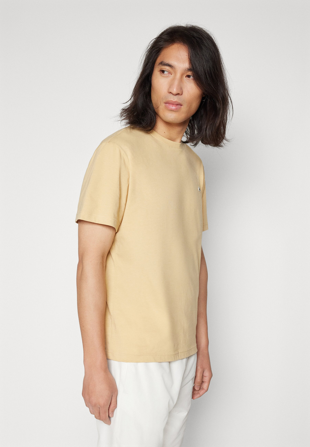 Lacoste Базовая футболка - Бежевый (LA222D01Z-B15)