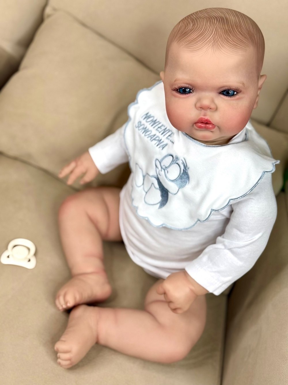 Кукла Реборн мягконабивная 60см (FA-947)