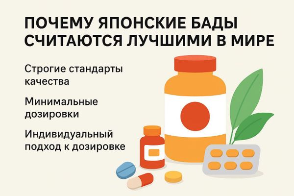 Почему японские БАДы?!