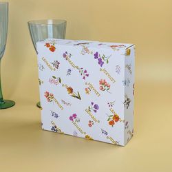 Lenardi 109-225 Менажница 30,5х17см КРОКУС в под.уп.(х8)Фарфор