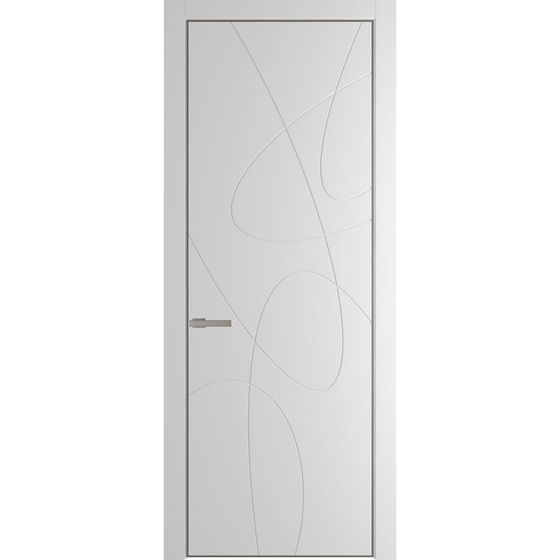 Profil Doors 6PA крем вайт профиль никель матовый