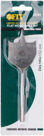 FIT Сверло по дереву перовое 45 x 152 мм 36163