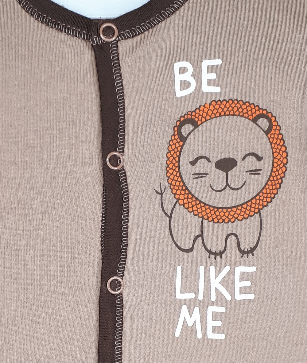 Комбинезон ЛЁВА (коричневый)