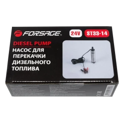 Насос для перекачки топлива (24V, 60W, 30л/мин, ?51мм, ? выходного отв. 19мм) Forsage F-ST33-14