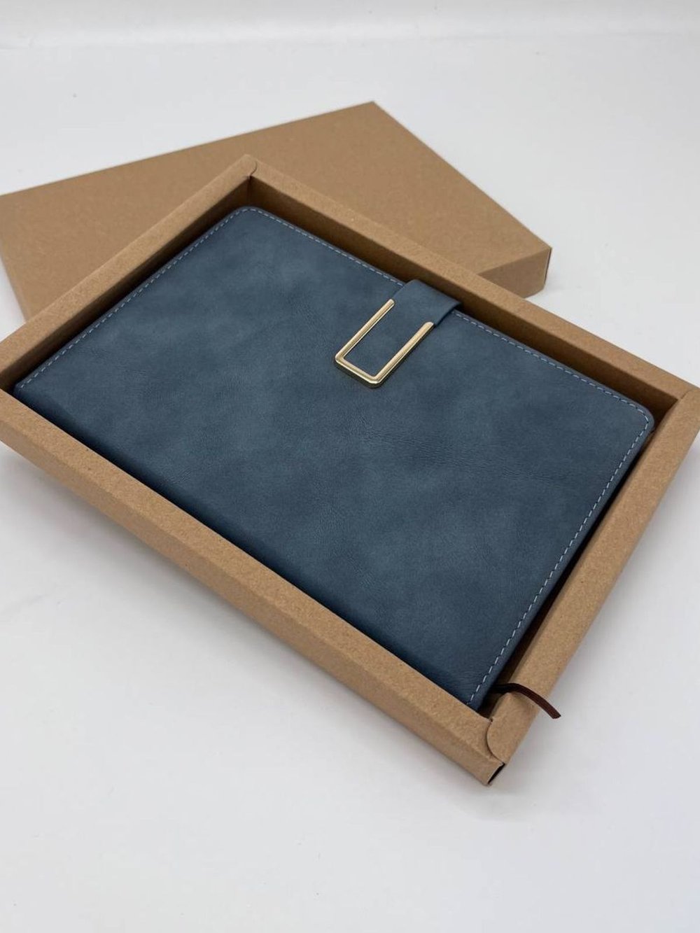 Блокнот А5 в коробке серый линейка 60л (88447)