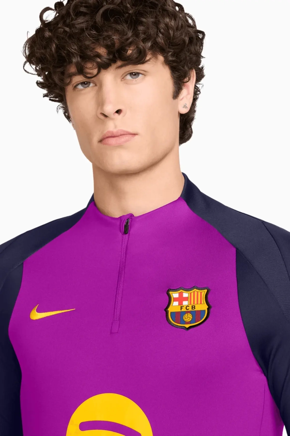 Кофта Nike FC Barcelona 25/26 Strike - фиолетовый