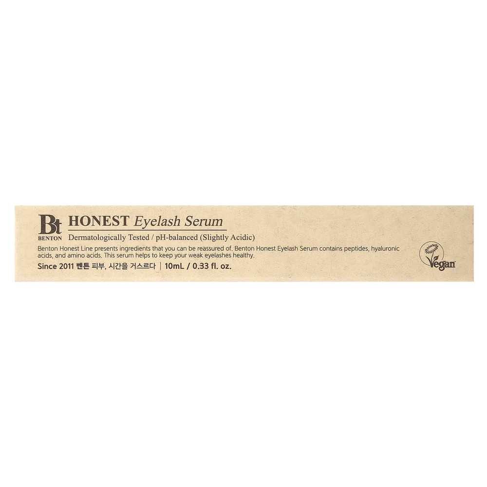 Benton, Honest, сыворотка для ресниц, 10 мл (0,33 жидк. унц.)