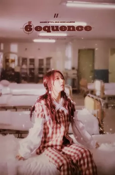 Официальный постер MOONBYUL MAMAMOO - 6equence (B ver.)