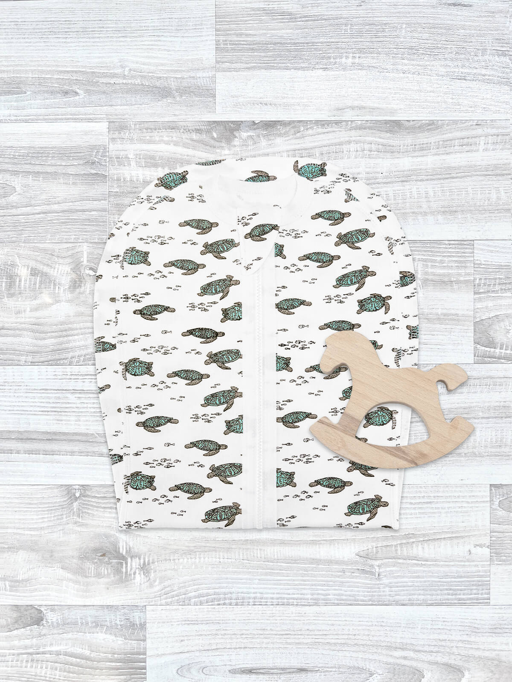 Пелёнка-кокон Mjölk Черепашки