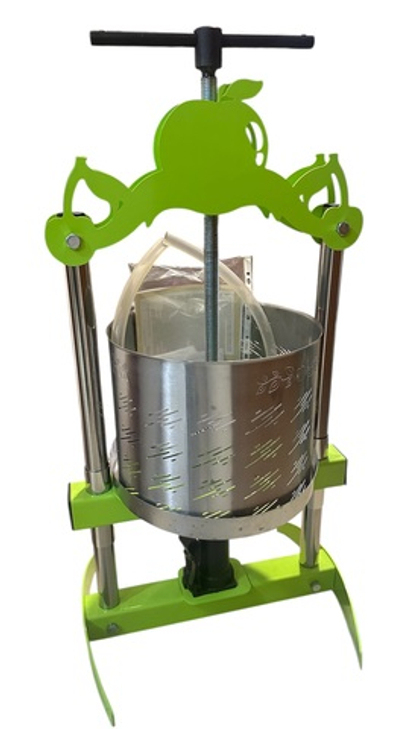 Соковыжималка пресс для отжима сока домкратный SOK 23 л с нержавеющим поддоном